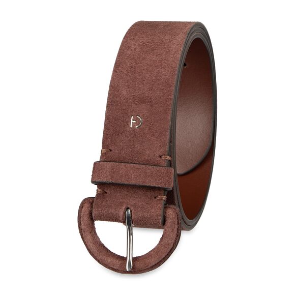 4323 Women's Leather Covered Buckle Wide Width Belt For Dresses, Jeans, - Picture 2 of 6